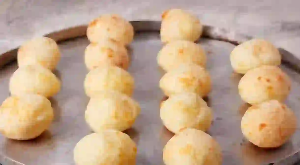 Brazilian cheese bread, Pao de Queijo