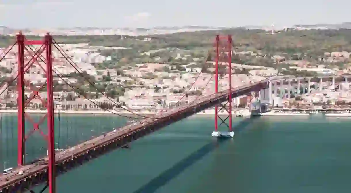 Cross the bridge to Setúbal