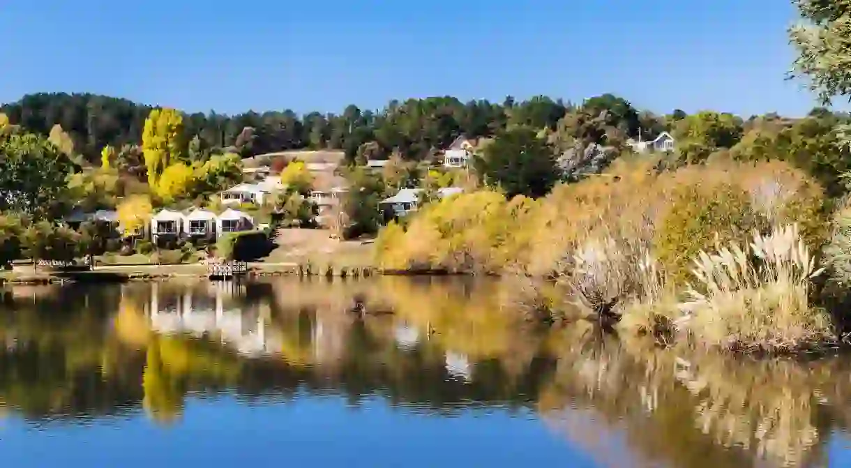 The scenic views of Daylesford during the autumn