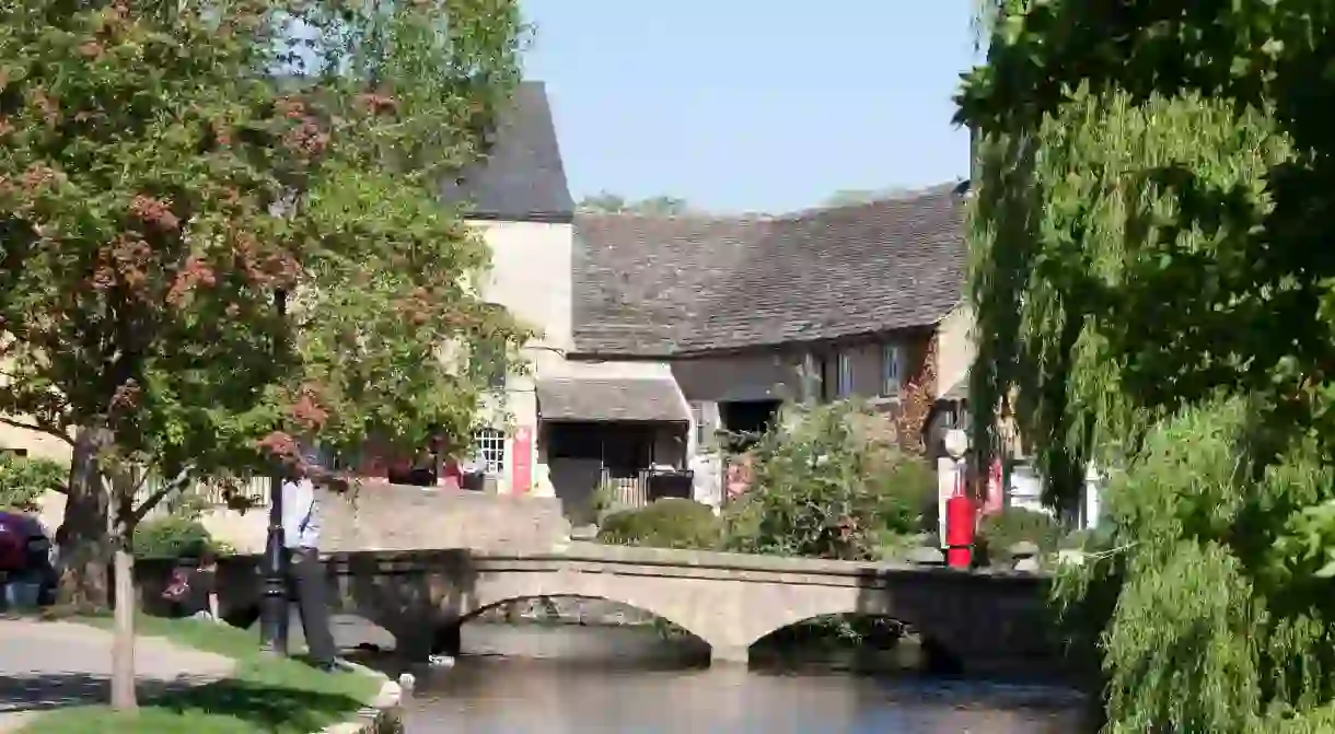 Bourton-on-the-Water has earned its nickname as the Venice of the Cotswolds