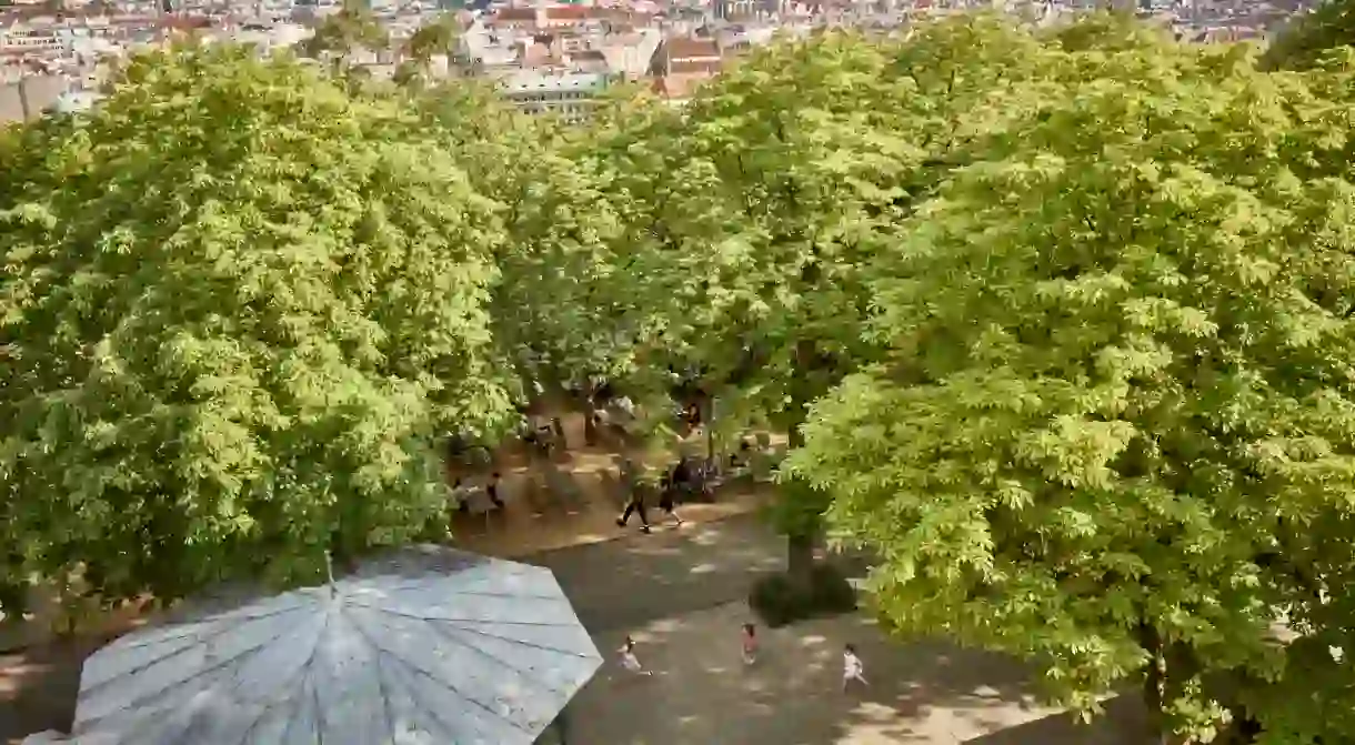 Letná Beer Garden is among the most popular places to enjoy a beer in Prague during the warmer months