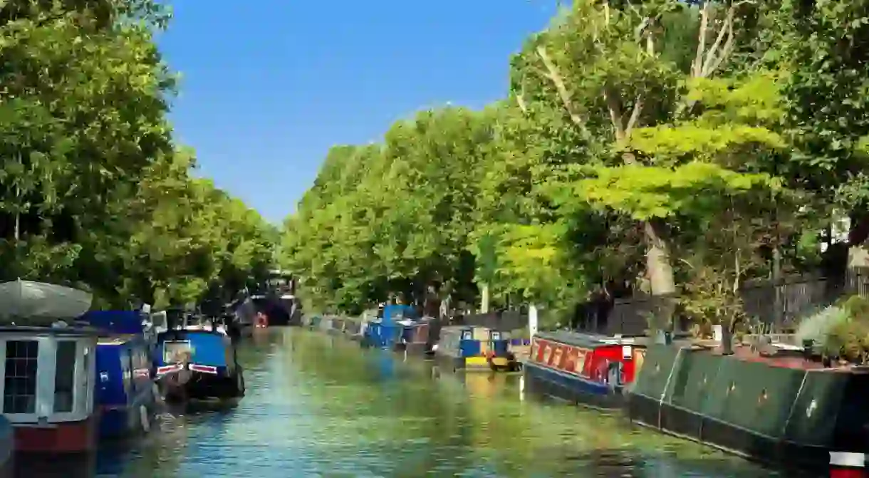 A canal is a perfect, scenic spot for a romantic walk