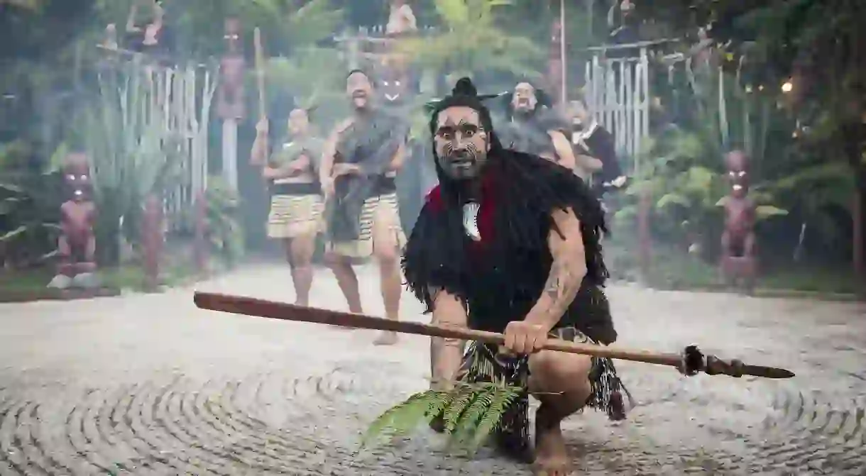 Tamaki Māori Village offers encounters with authentic Māori rituals and traditions