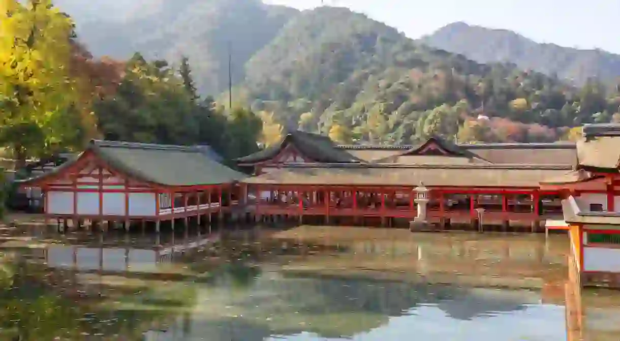 Itsukushima Shrine is a UNESCO World Heritage Site