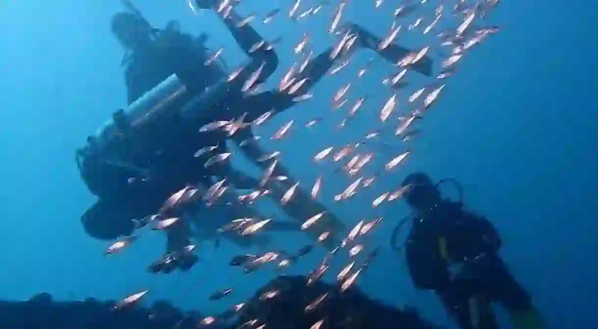 The Caribbean coast of Colombia is a prime location for diving