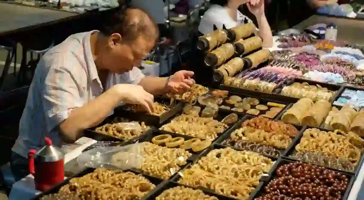 At Jianguo Jade Market, you can find not only jewellery, but an array of teapots, combs and other curios as well