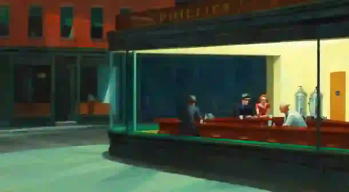 Nighthawks - by Edward Hopper, 1942