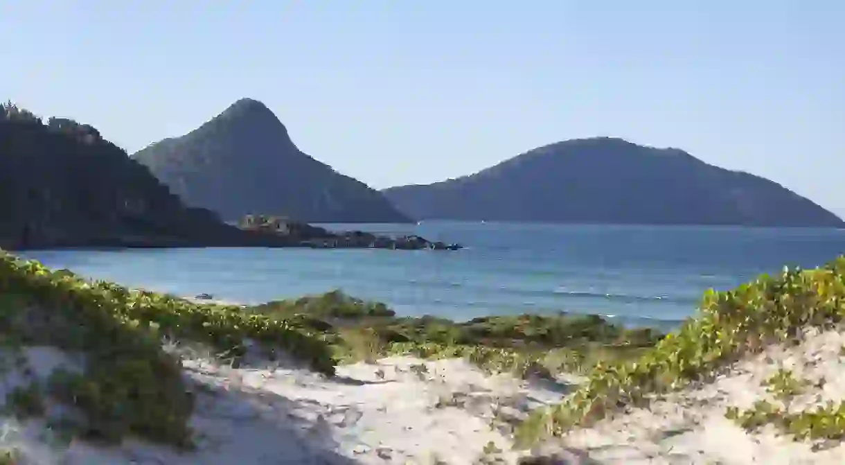 Enjoy soft sands and turquoise waters in Port Stephens, Australia