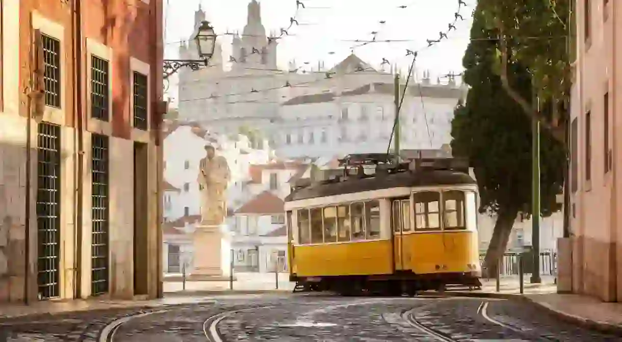 Explore the cobbled, winding streets of Lisbon