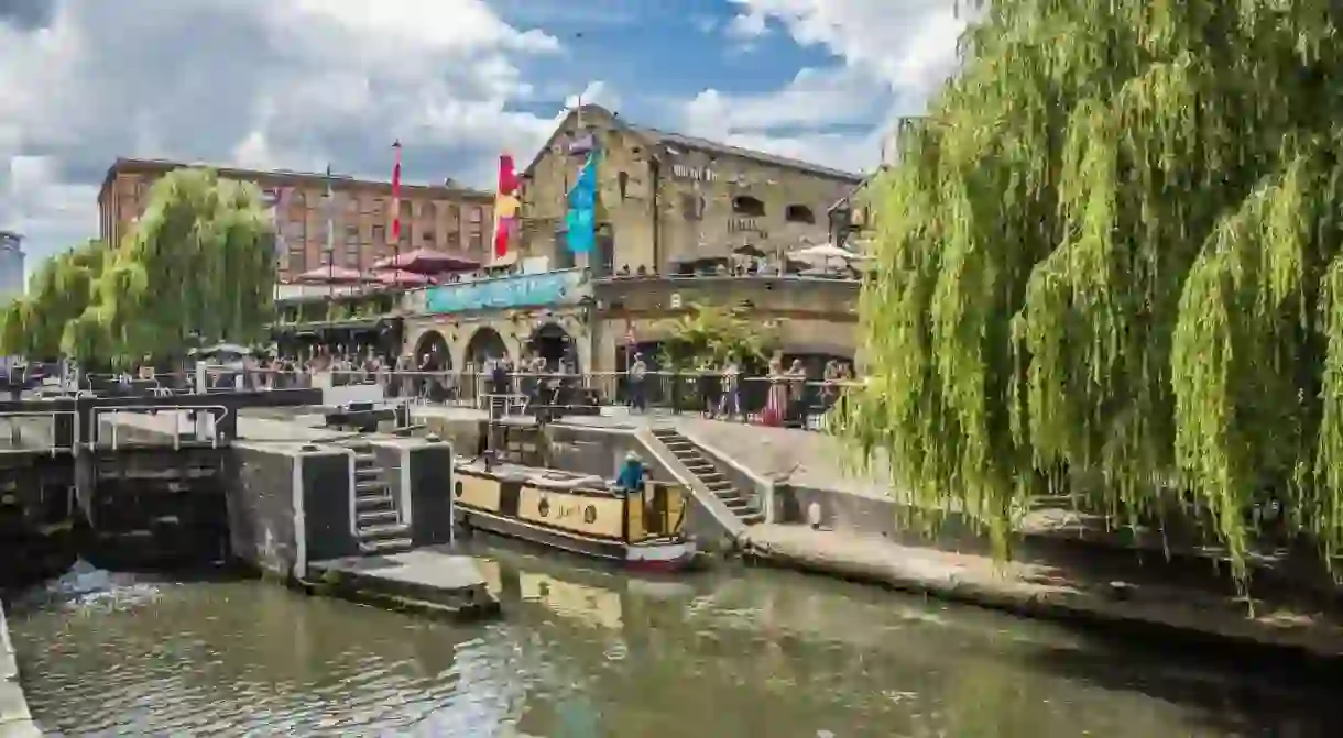 Camdens canals and locks make it a pleasant place to hang out - for free