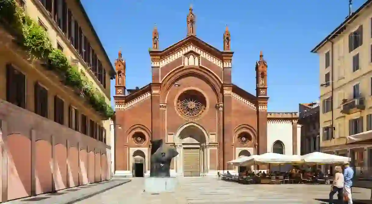 Piazza del Carmine, Brera, Milan. Now you can enjoy a foodie walking tour around this part of the city