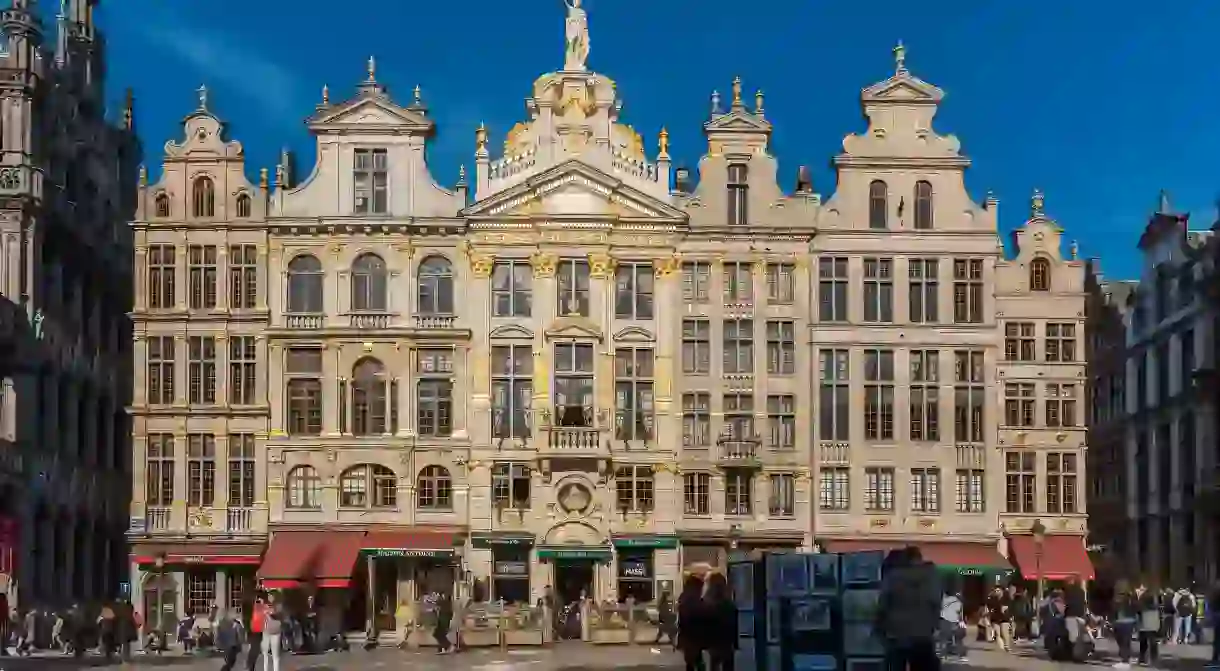 Historical guildhalls in the Grand Place, Brussels