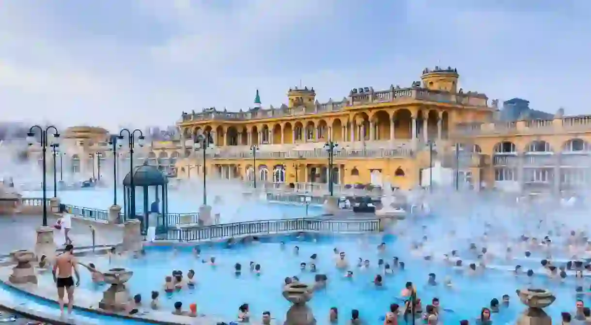 Take a dip in Budapest’s world-renowned Széchenyi Baths