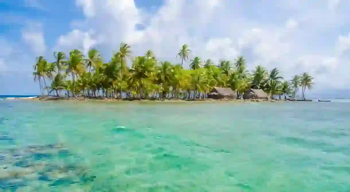 Turquoise sea and golden sands make the San Blas Islands an idyllic getaway