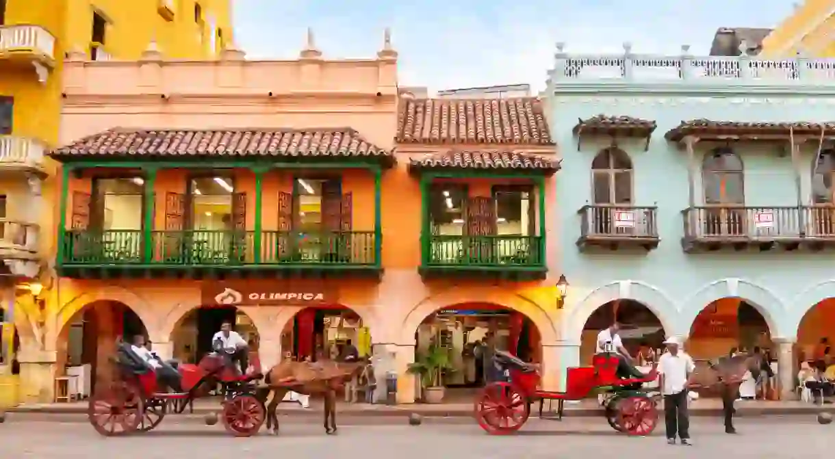 Head to Cartagena to explore pretty architecture and ancient history