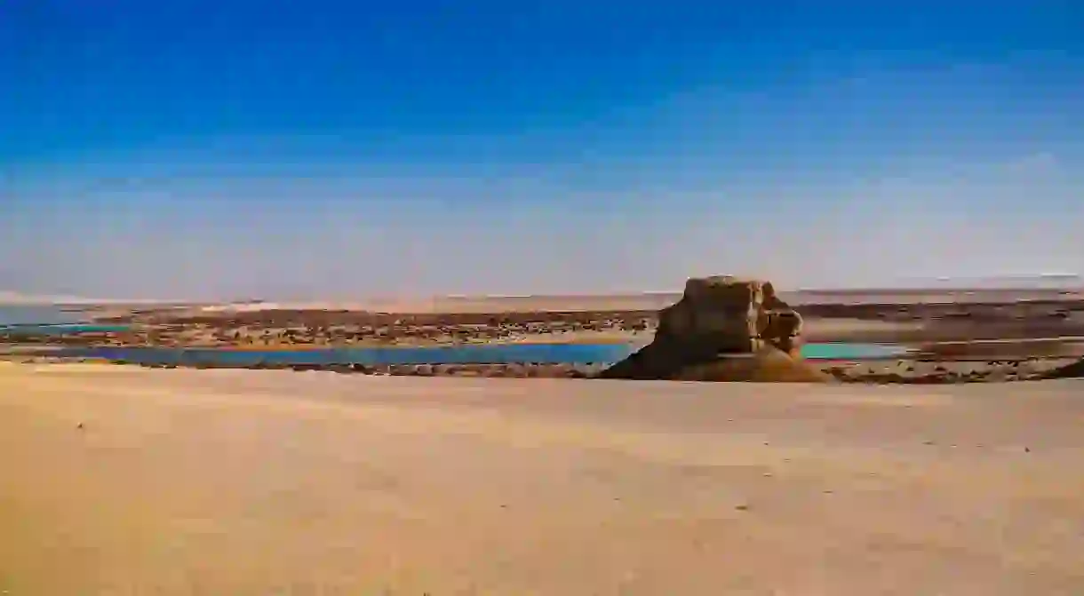 Wadi El Rayan in the Fayoum desert is a protected area due to its natural beauty