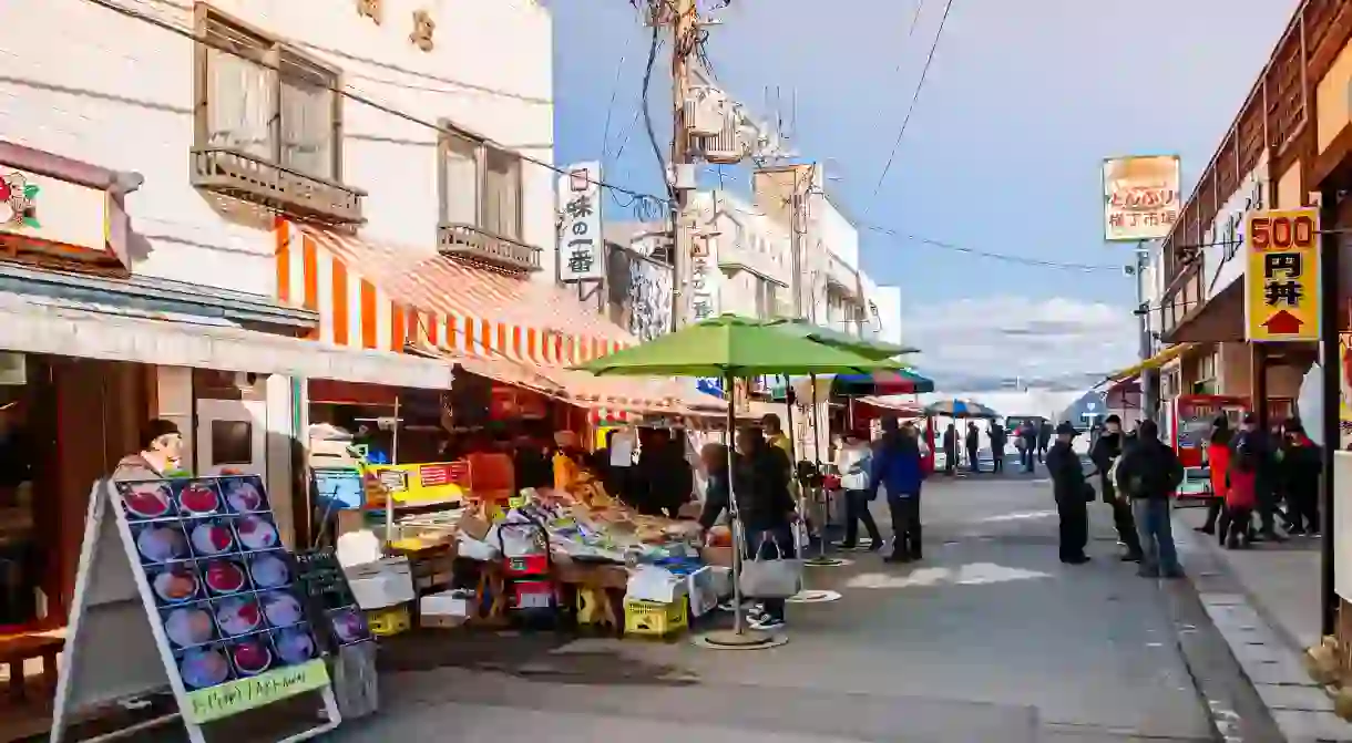 Asaichi, Hakodates morning fish market