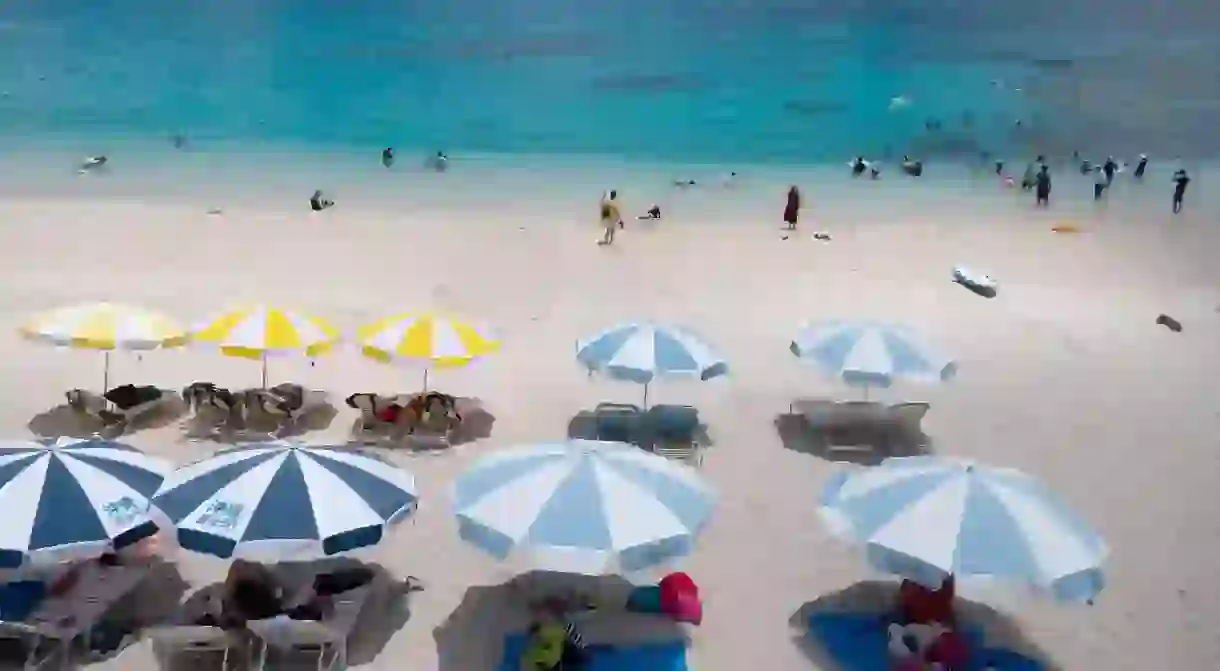 Furuzamami beach on Zamami island, Kerama archipelago, Okinawa