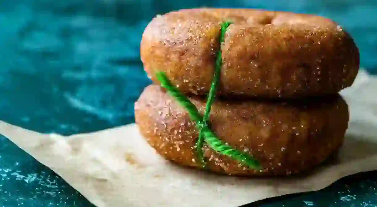 The doughnut-like sfenj is a popular Moroccan street food