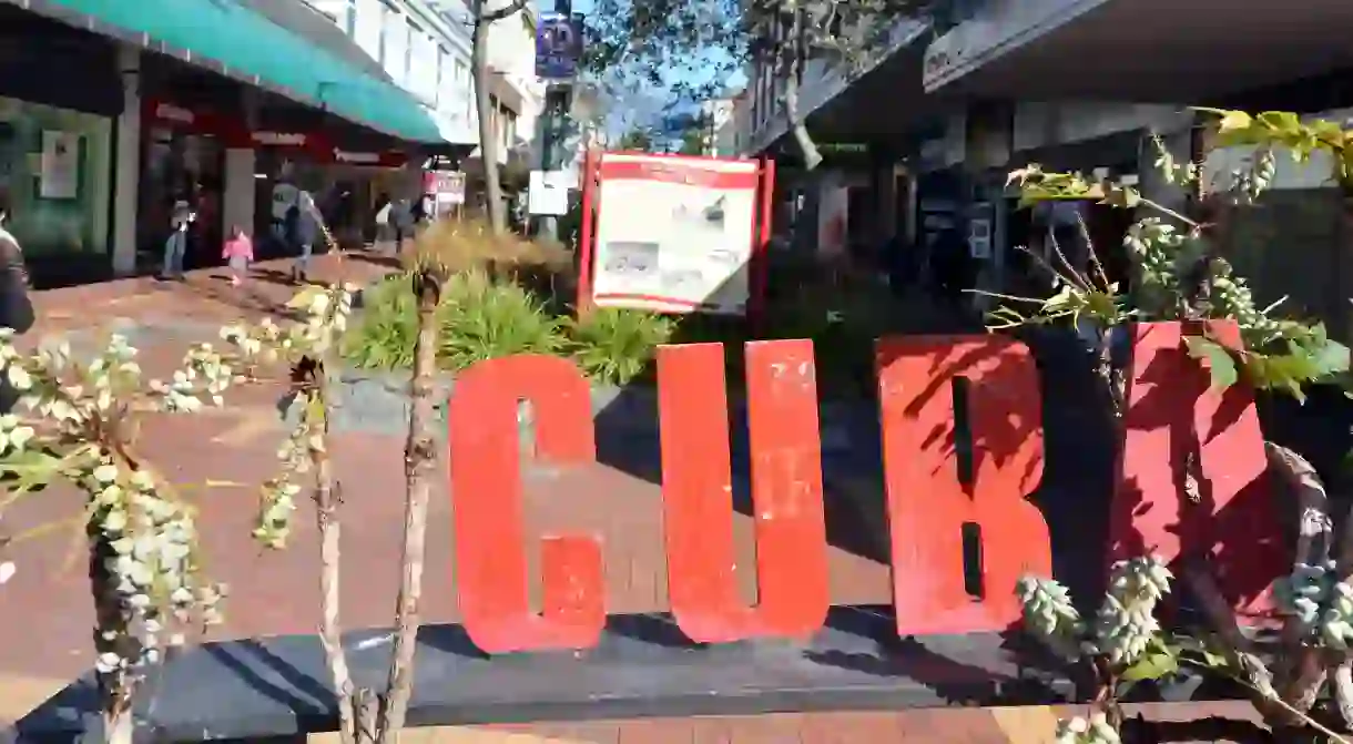 Cuba Street is one of Wellingtons top shopping areas