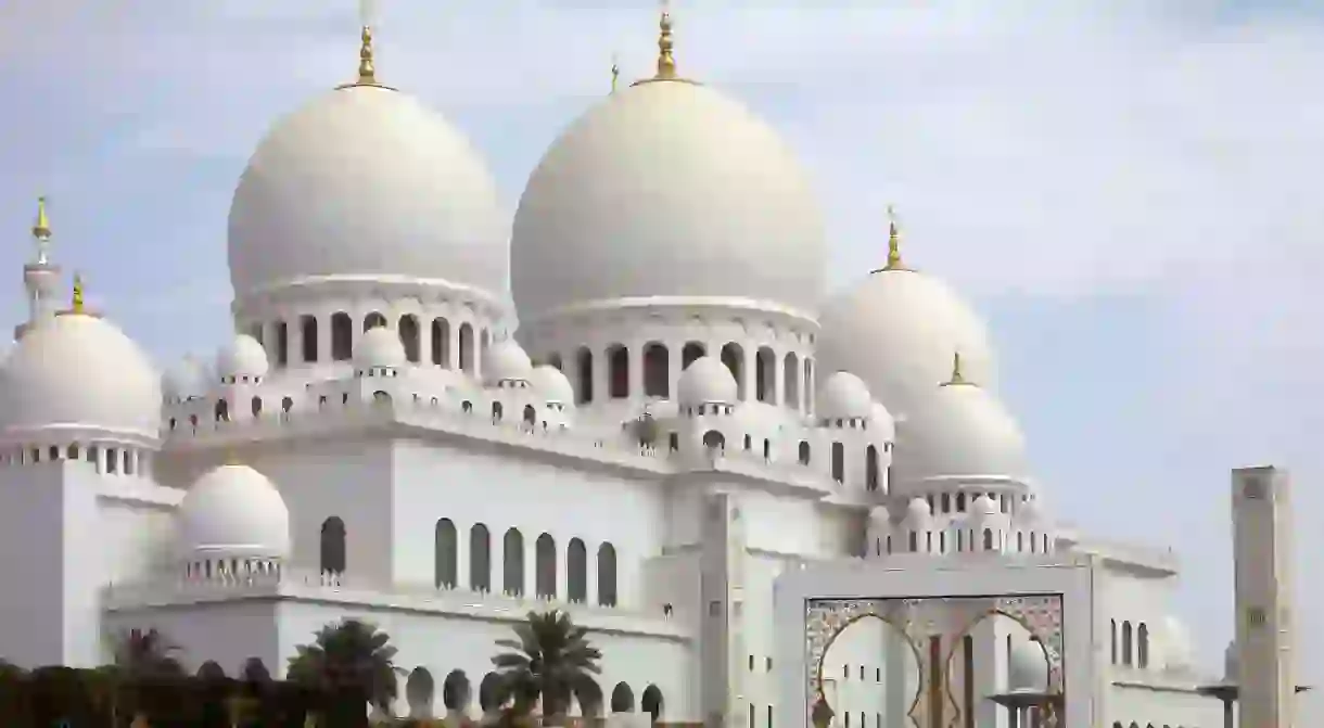 Sheikh Zayed Mosque, Abu Dhabi, United Arab Emirates, Middle East