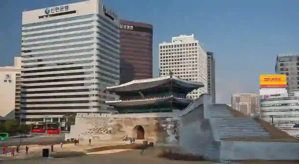 Namdaemun in 2013, the year it was re-opened