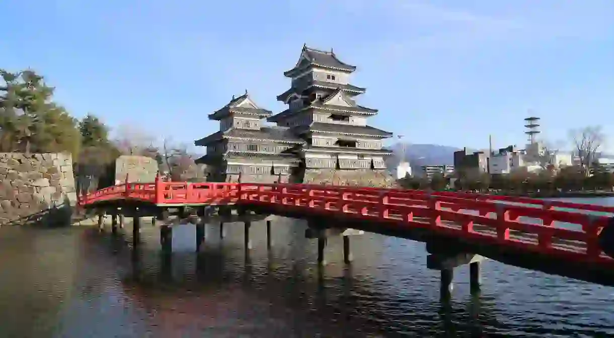 Matusmoto Castle contains the oldest surviving keep in the country