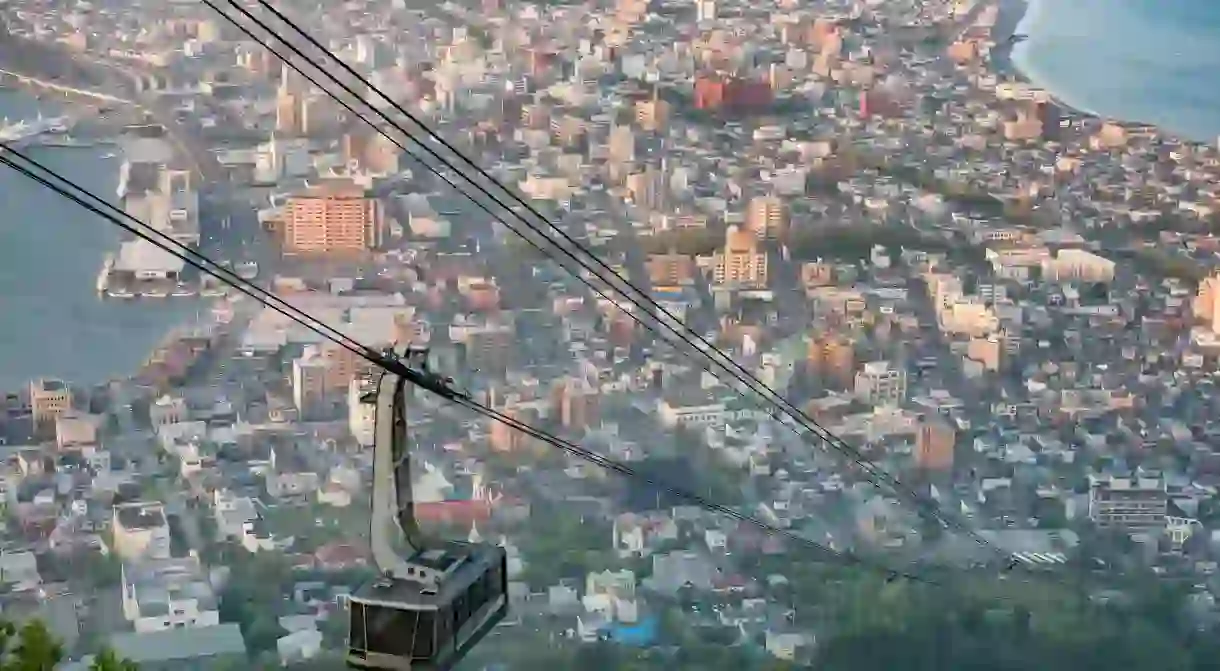 Look out over Hokkaido from the top of Mount Hakodate