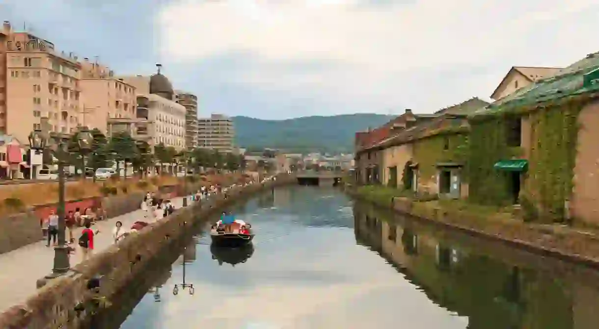 Historic canal and warehouse district in Hokkaido Prefecture, Otaru