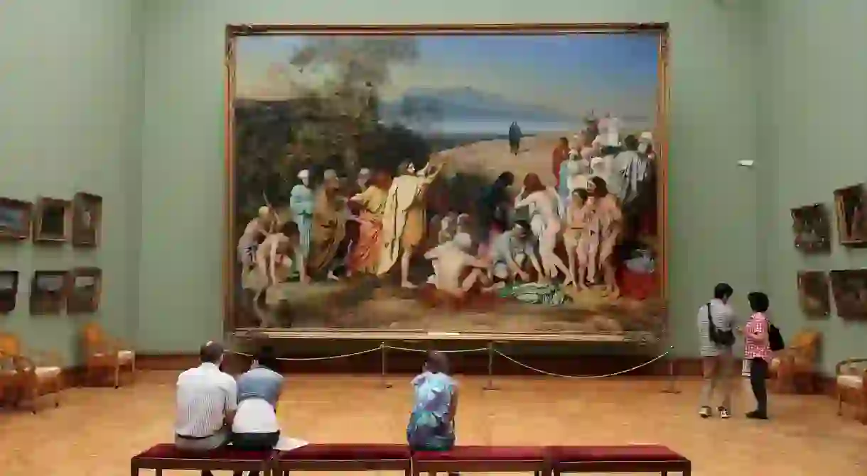 The Appearance of Christ to the People by A Ivanov, State Tretyakov Gallery, Moscow, Russia.