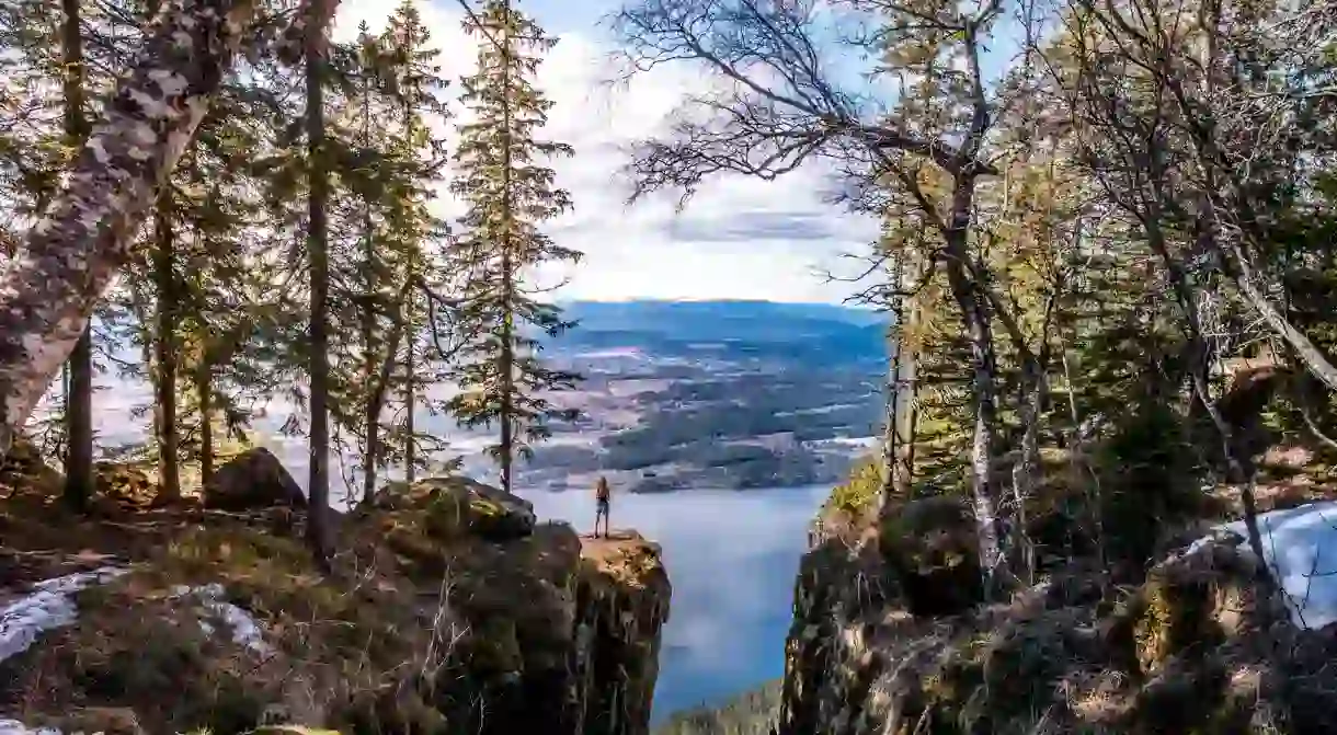 Hike up to Mørkonga gorge for spectacular views of Oslo