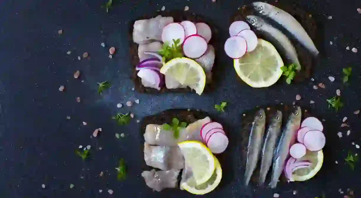 Smørbrøds, or open-faced sandwiches, are popular in Oslo