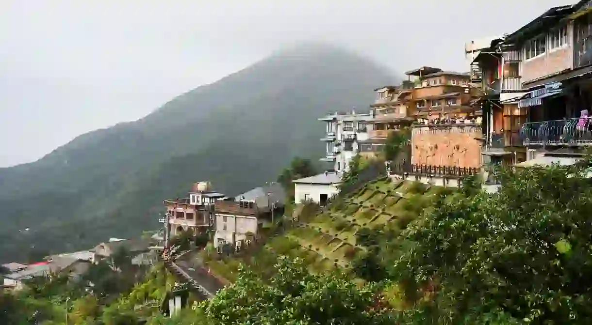 The Taiwanese town of Jiufen is said to have inspired the look and feel of ‘Spirited Away’