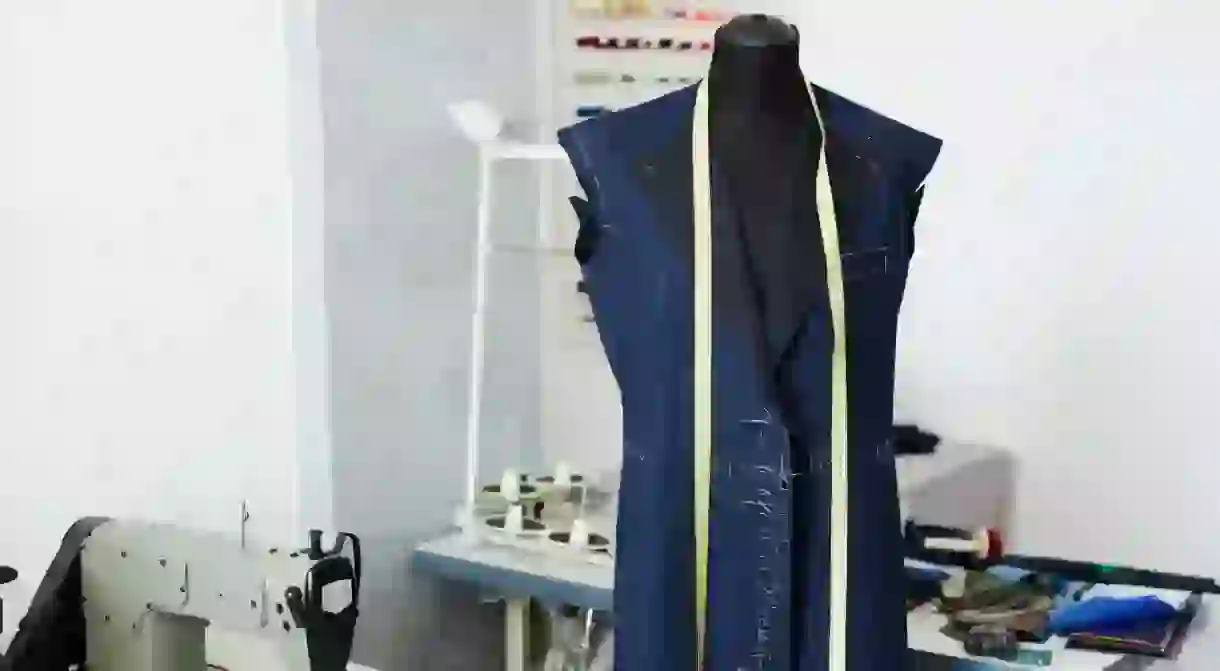 Mannequin in Tailoring Studio