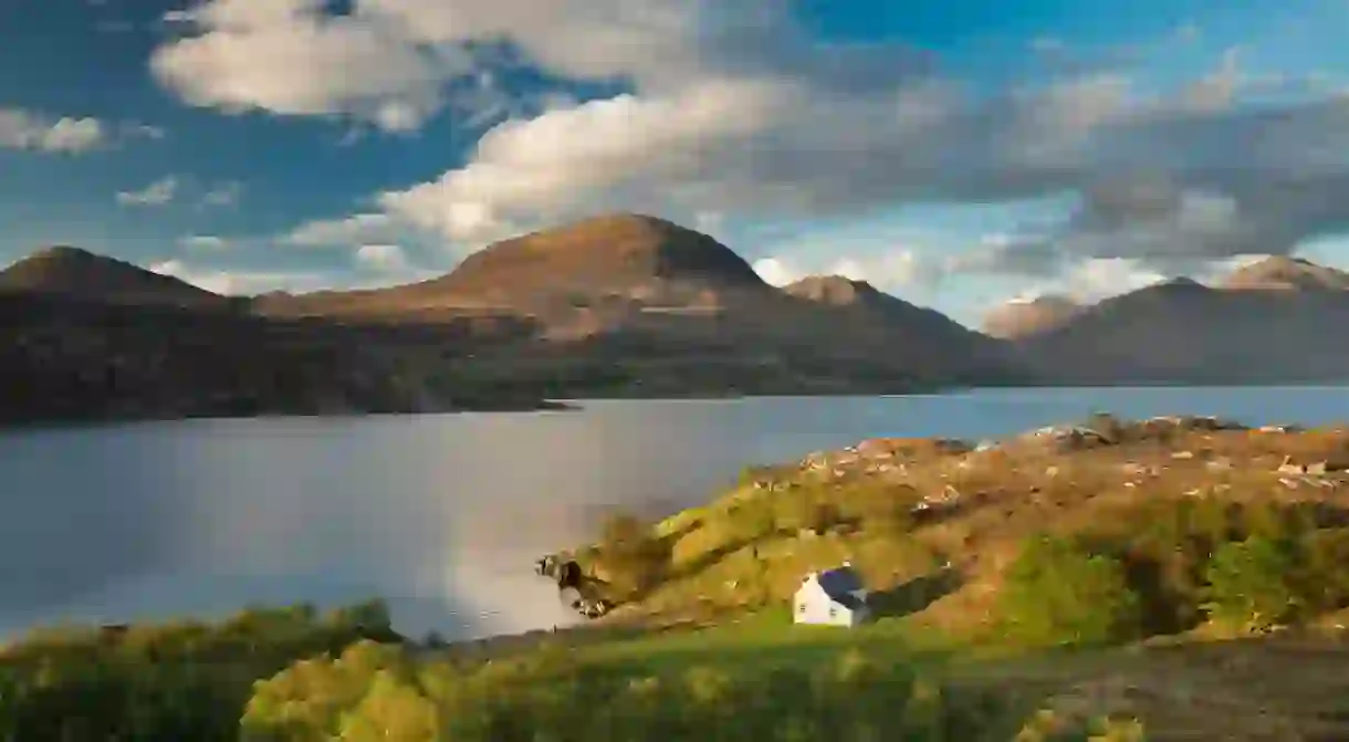 Although we cant currently see vistas like this in person, we can still experience the beauty of Scotland from home