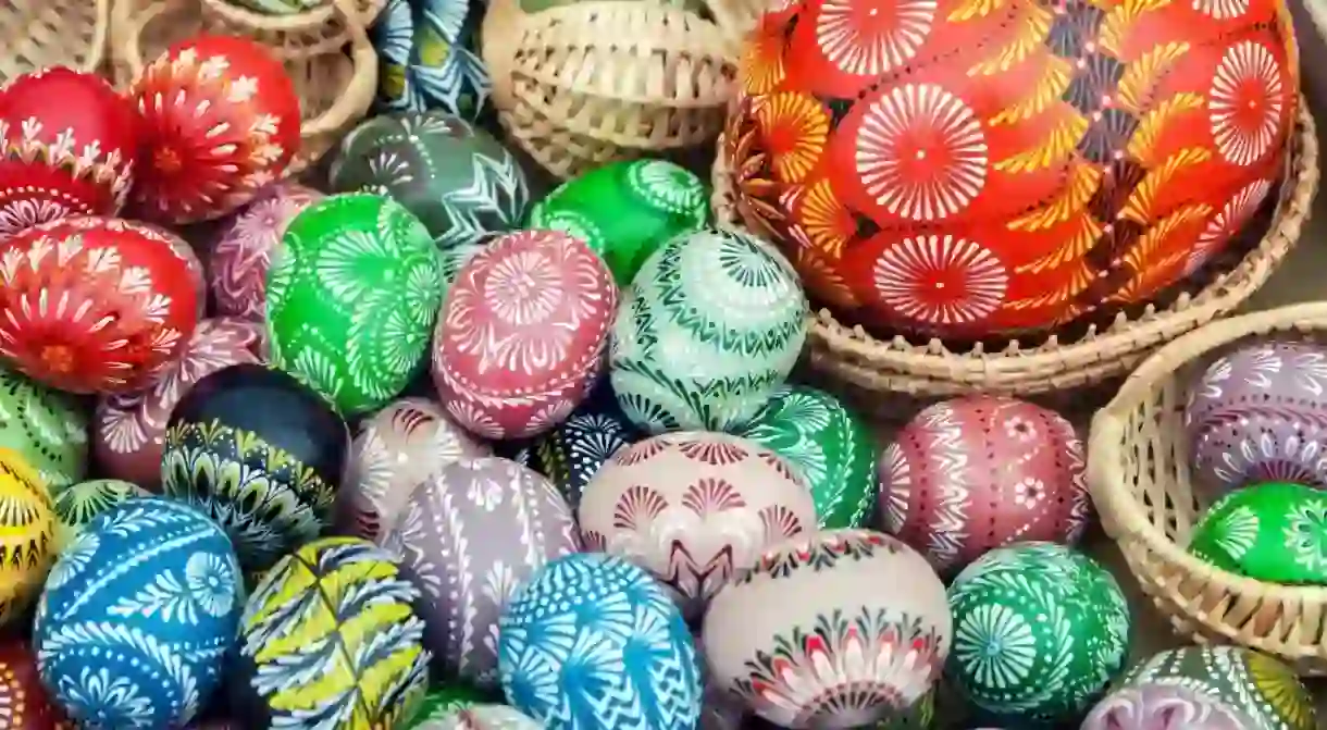 Egg decorating is an Easter tradition all over the globe