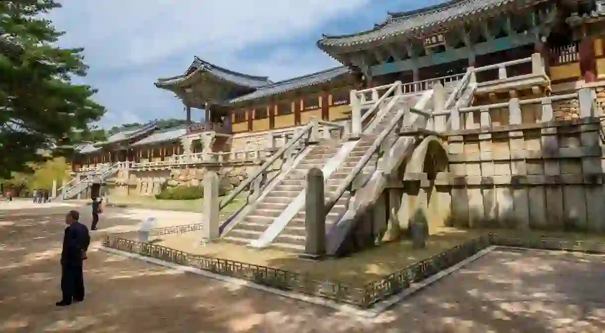 Gyeongju is the former seat of the Silla Dynasty