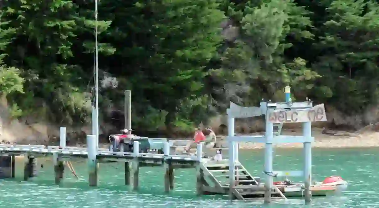 The Pelorus Mailboat, officially part of the NewZealand Post mail run