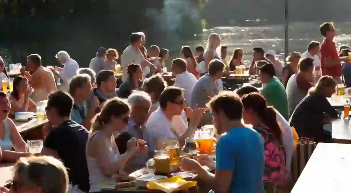 You just cant go to Munich – particularly in the summer – without spending some time in a beer garden