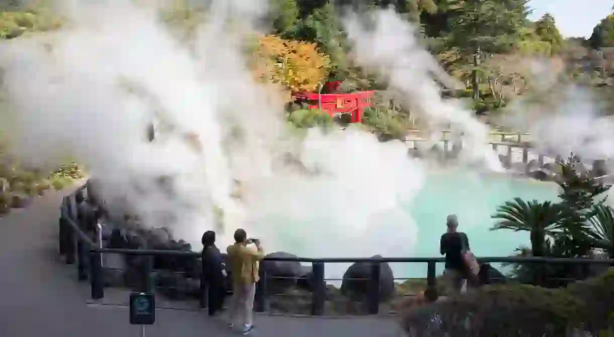 Make sure to see the ‘hells’ of Beppu on your trip to the city