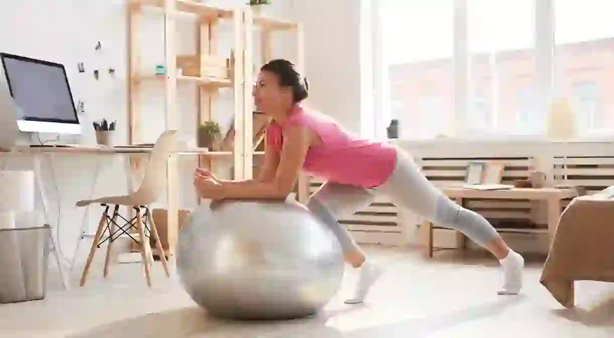 Tap into the many resources for working out at home