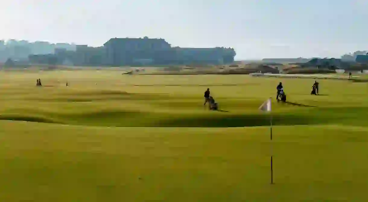 St Andrews links course in Scotland is the oldest in the world