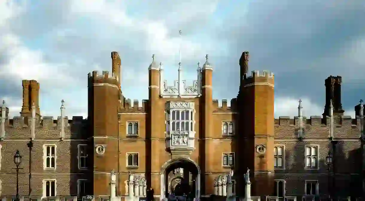 With a long history, it’s no surprise that the 16th-century Hampton Court Palace has ghosts roaming the property