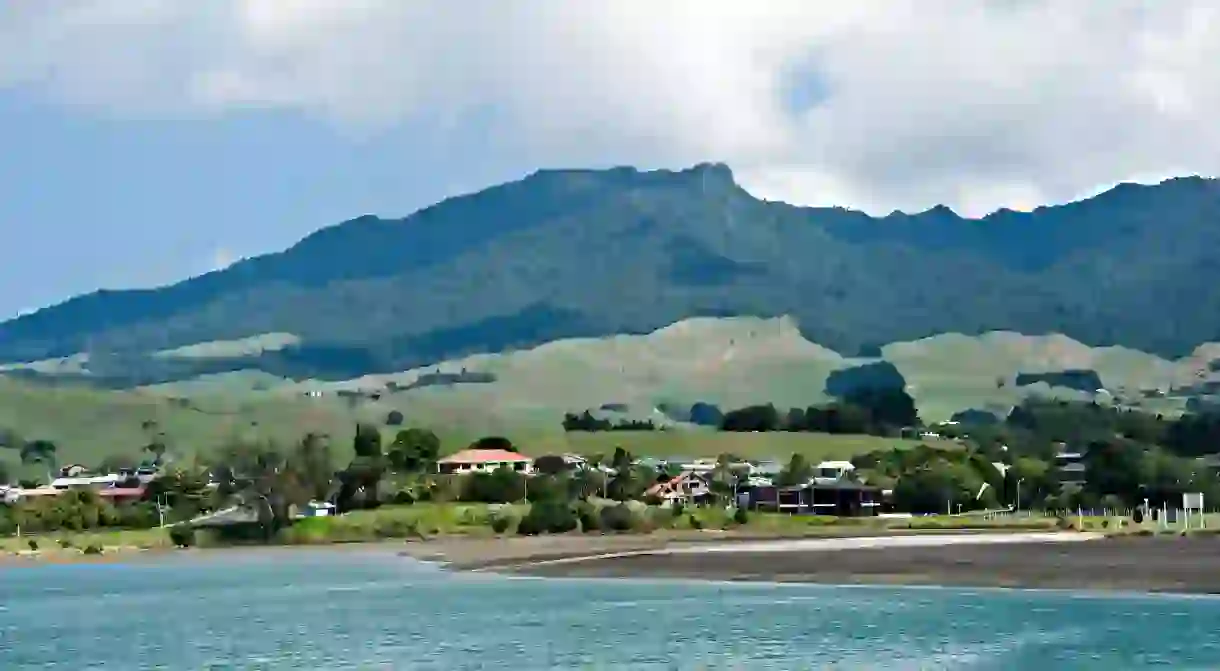 There are many routes, some easier than others, to the summit of Mount Karioi in North Island