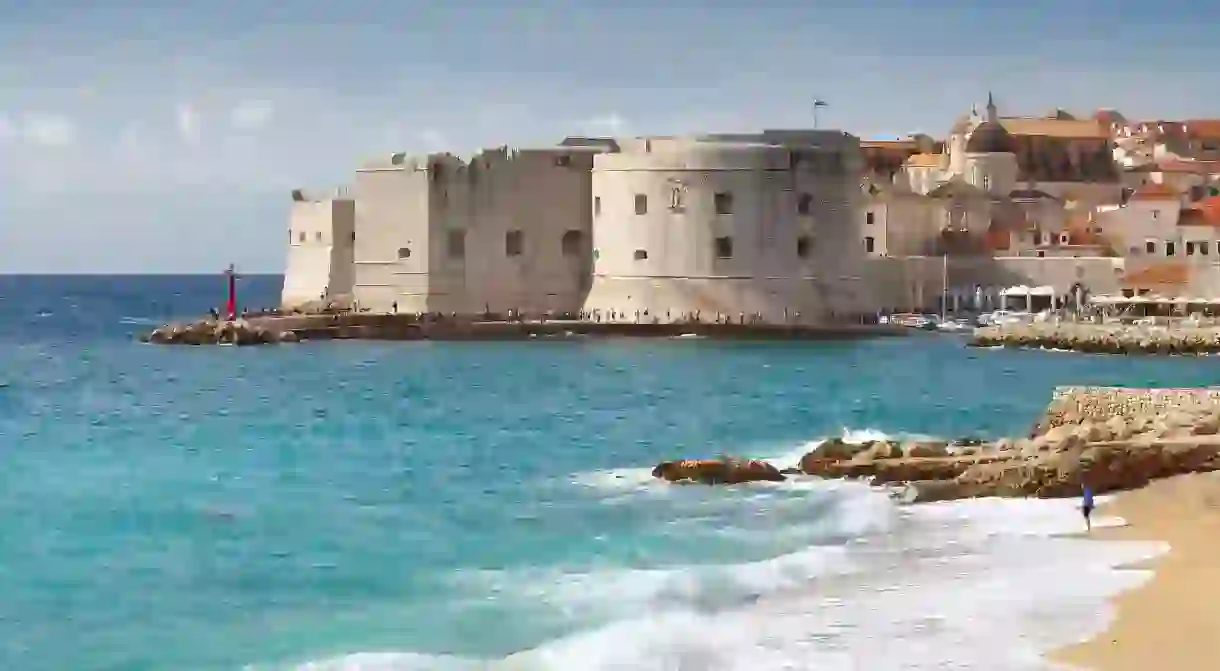 Dubrovnik Old Town – the city went into lockdown during plague fears in the 1300s