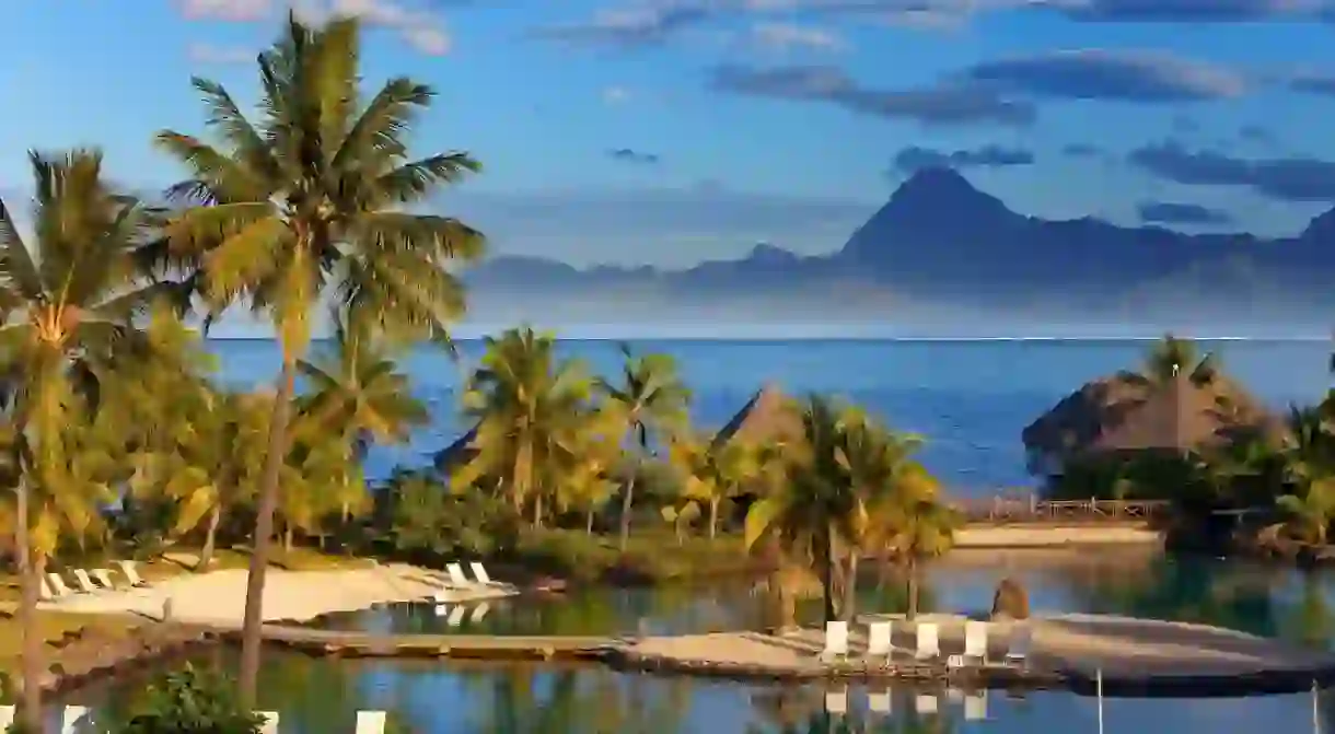 The beautiful landscape and people of Tahiti, French Polynesia, have inspired artists over the years