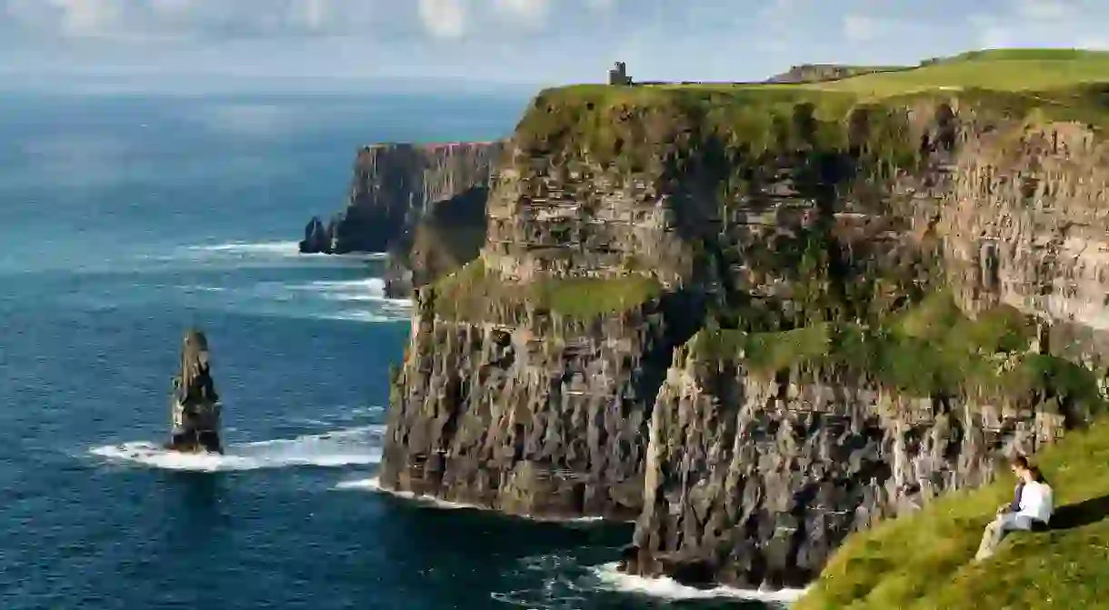 The Cliffs of Moher are one of the most spectacular natural sights in Ireland