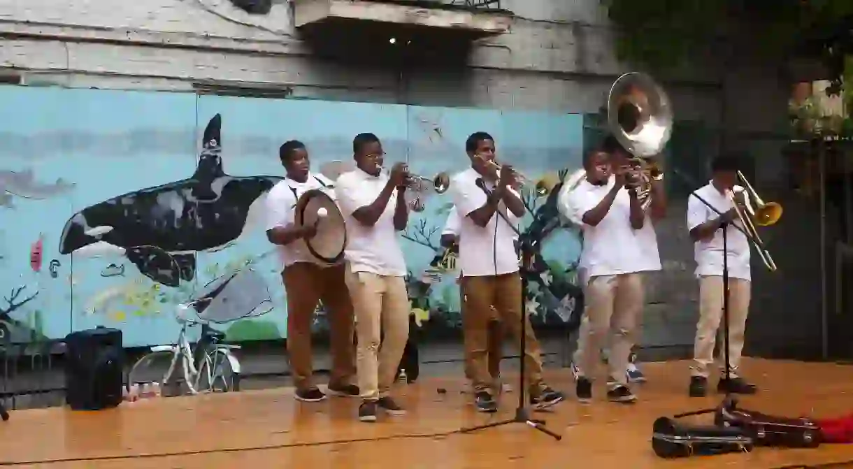 New Orleans’ French Quarter is alive with the constant hum of live music