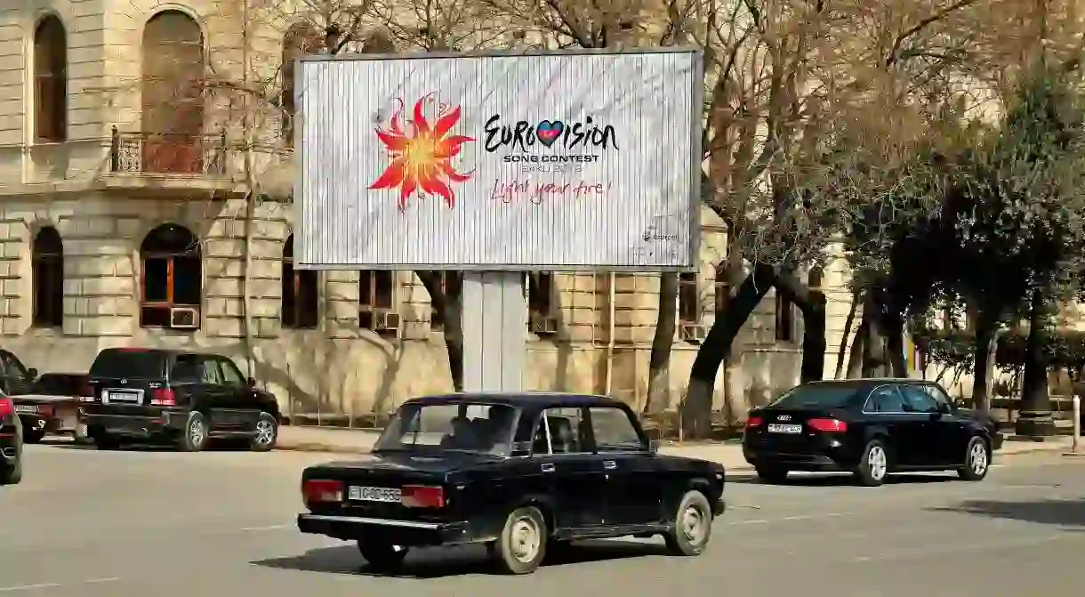 Baku hosted the 2012 Eurovision Song Contest, which this year was due to be held in Rotterdam