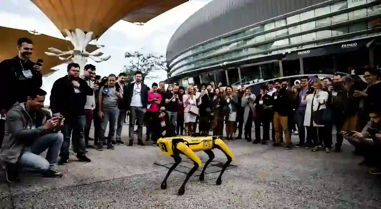 Spot, the robot dog, has been used by the Singaporean government to patrol parks and warn people to social-distance